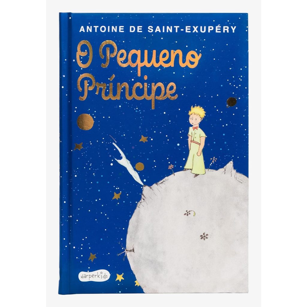 Livro O Pequeno Príncipe - Edição de luxo - capa almofadada - novo