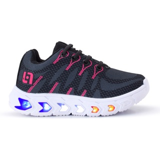 Tênis Infantil de Led Meninas Casual Escolar Luzinha em Oferta na Shopee