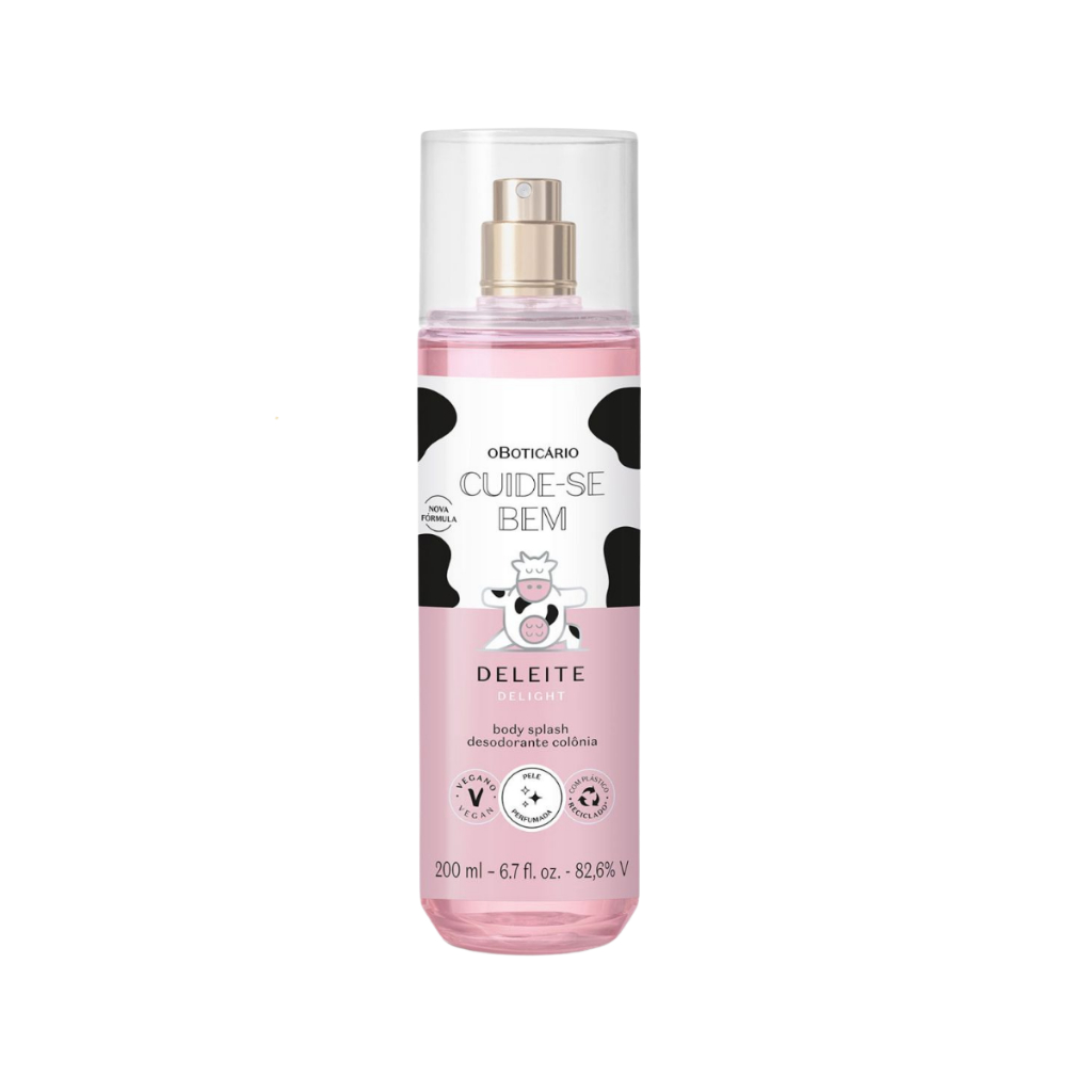 Body Splash Desodorante Colônia O Boticário 200 ML DELEITE - Promoção
