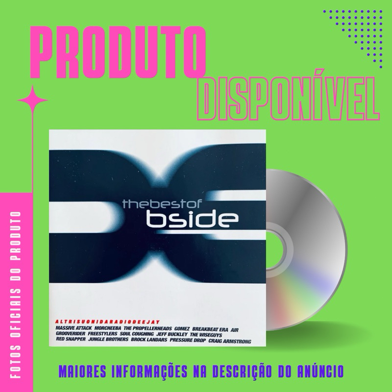 CD IMPORTADO THE BEST OF BSIDE - Massive Attack, Soul Coughing, Red Snapper, Brock Landars