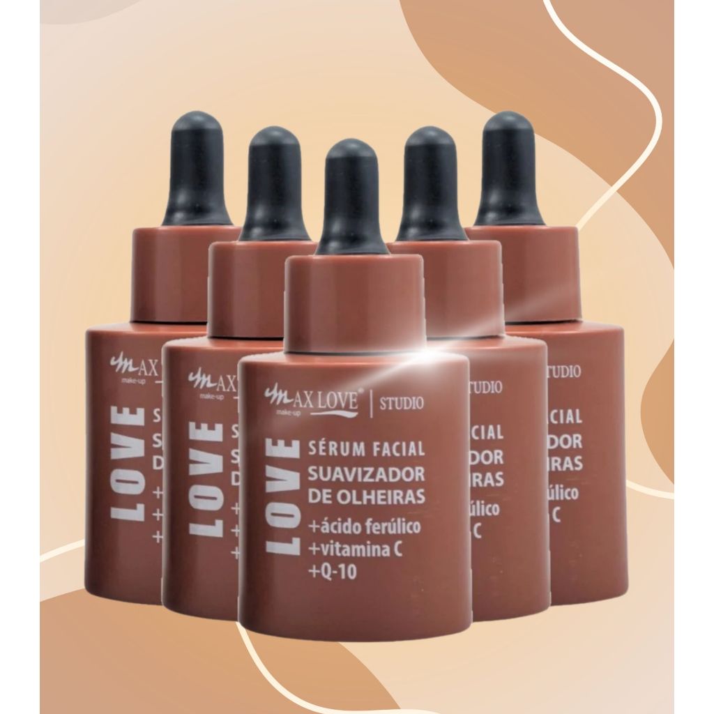 Sérum facial Max Love Suavizador de Olheiras em Oferta na Shopee