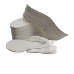 Kit 100 Unidades Chinelo Descartavel P/ Pedicure 4mm Branco