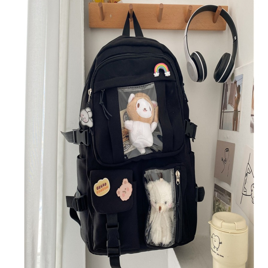 Mochila Bolsa De Estudante Japonesa E Coreana Viagem De Grande Capacidade em Oferta na Shopee