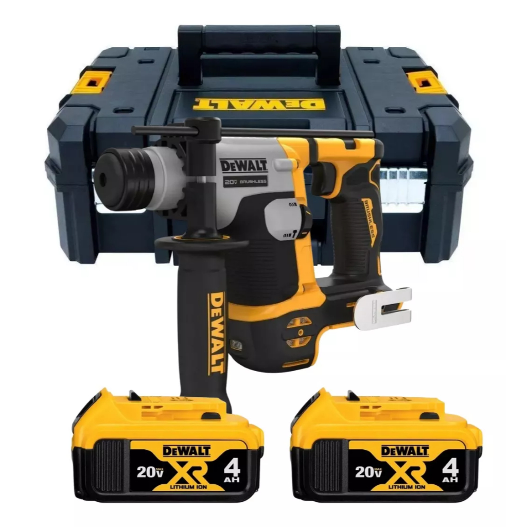 Martelete Dewalt DCH172 20V Brushless com 2 Baterias 4Ah + Maleta (Sem Carregador) em Oferta na Shopee