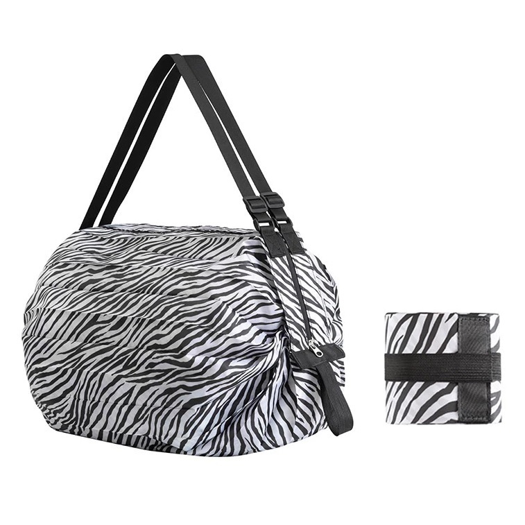 Bolsa Multiuso Dobrável Quando Fechado Ficar Tamanho De Uma Carteira Super Prática