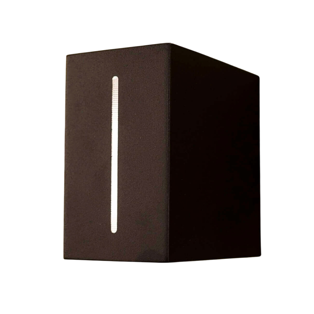 Arandela de Parede Externa Alumínio 12x12x7cm 2xG9 D&D Iluminação Preto