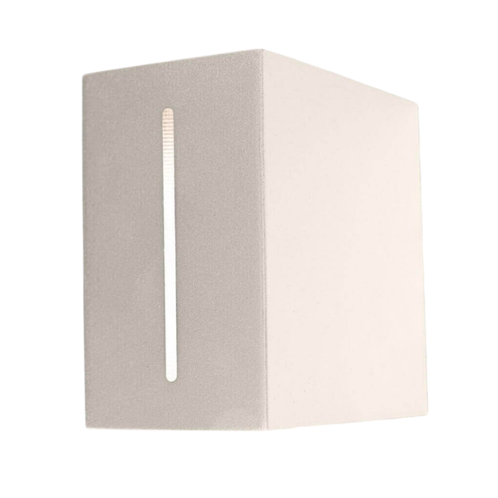 Arandela de Parede Externa Alumínio 12x12x7cm 2xG9 D&D Iluminação Branco