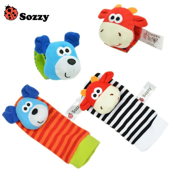 Kit Sozzy Meias E Pulseiras Com Chocalhos - Envio em 24 Hrs