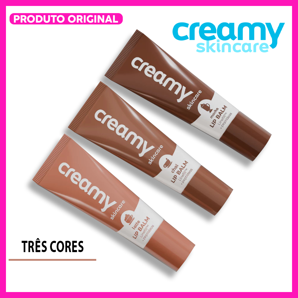 Creamy Lip Balm The Coffee Collection Hidratante Labial 10g (Realça o Volume Natural dos Lábios Sem Irritação) em Oferta na Shopee
