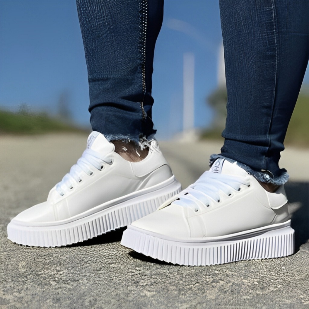 Tênis Feminino Estiloso Para Quem Busca Conforto e Sofisticação Oferta