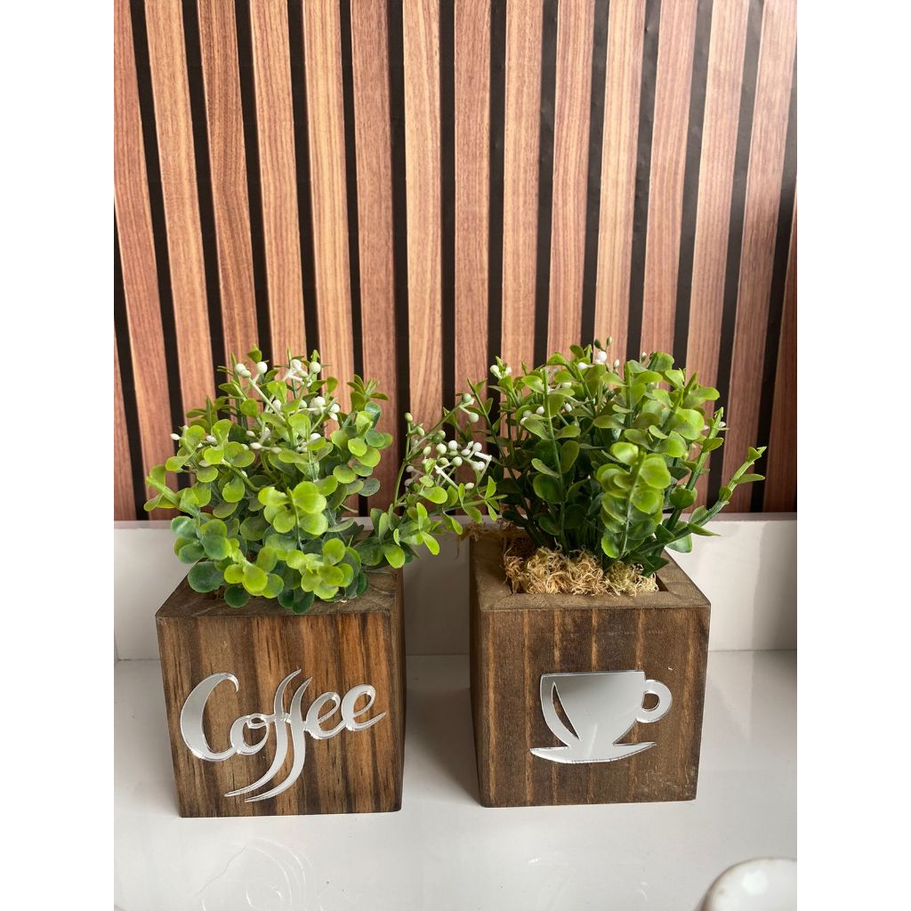 Vasinho Cantinho Do Café Decoração Espelhado