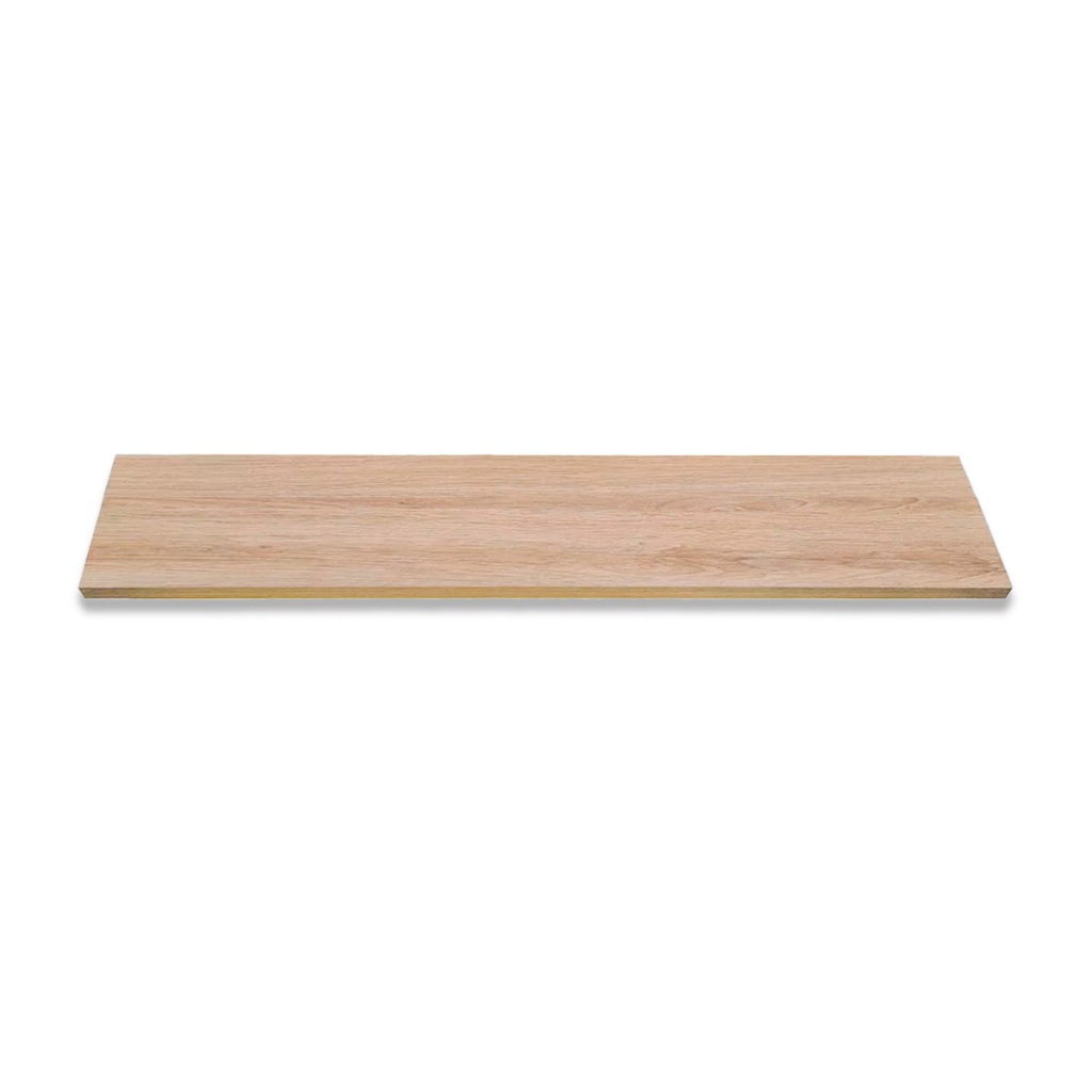 Prateleira MDF Madeirado Claro 60x20cm Decoração Funcional e Moderna para Organização