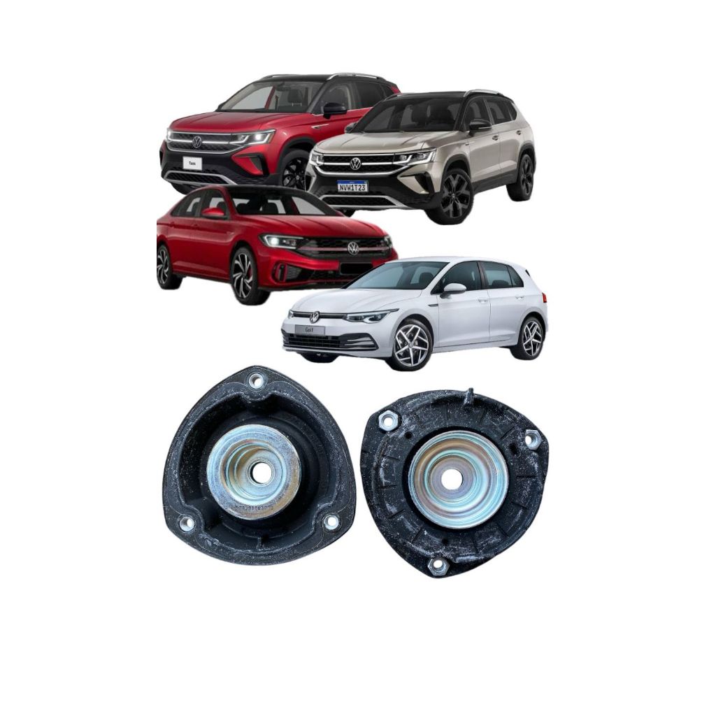 Coxim amortecedor dianteiro L.direito e L.esquerdo golf/jetta/taos/tiguan (PAR) novo original 5Q04123311E
