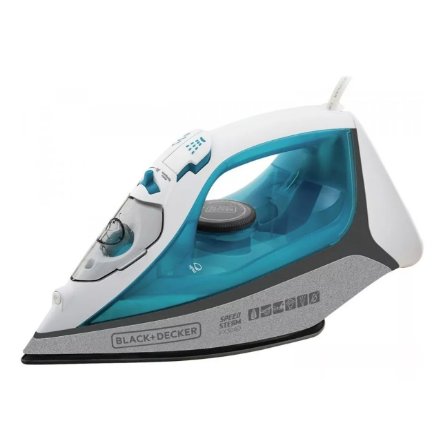 Ferro De Passar Roupa Black Decker Modelo Fx3060 Com Vaporizador Base Antiaderente 110v em Oferta na Shopee