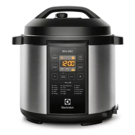 Panela De Pressão Elétrica Electrolux 110V 6l Preta Experience Pcc20