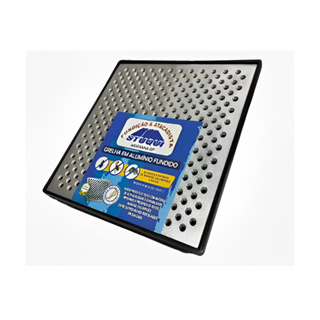 Ralo Grelha Em Alumínio Anti Inseto Com Coletor 20x20 em Oferta na Shopee