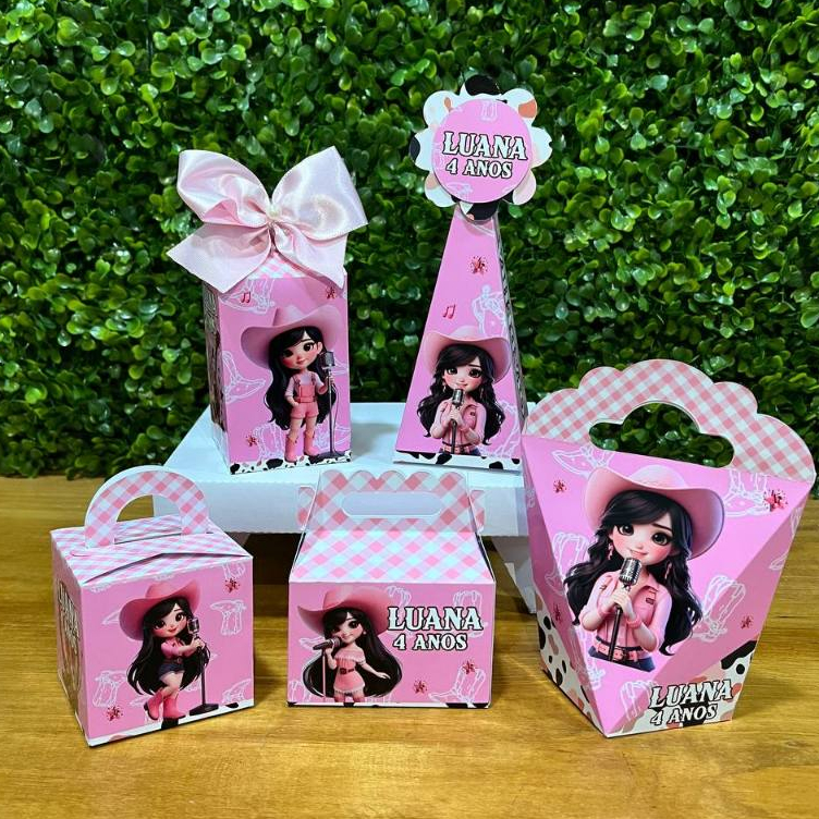 KIT FESTA PERSONALIZADA BOIADEIRA - PEGUE E MONTE - Lembrancinha - Aniversário - Festa