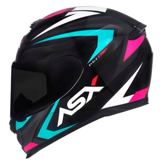 Capacete Feminino Fechado ASX Eagle Street Tiffany Rosa em Oferta na Shopee