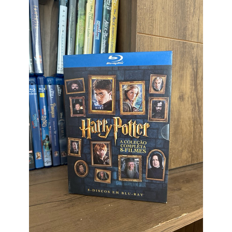 BOX filmes Harry Potter - Coleção Completa (BLU-RAY ORIGINAL - 8 filmes)