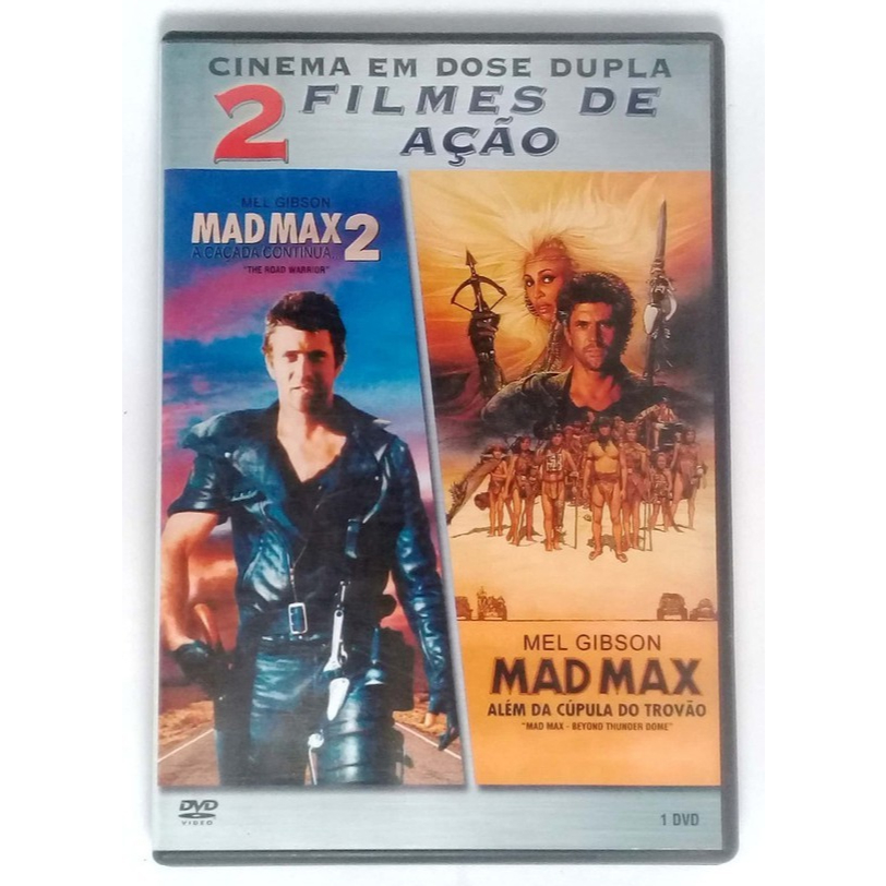 DVD Original Cinema em Dose Dupla 2 Filmes de ação Mad Max | Mad Max 2 Legendado
