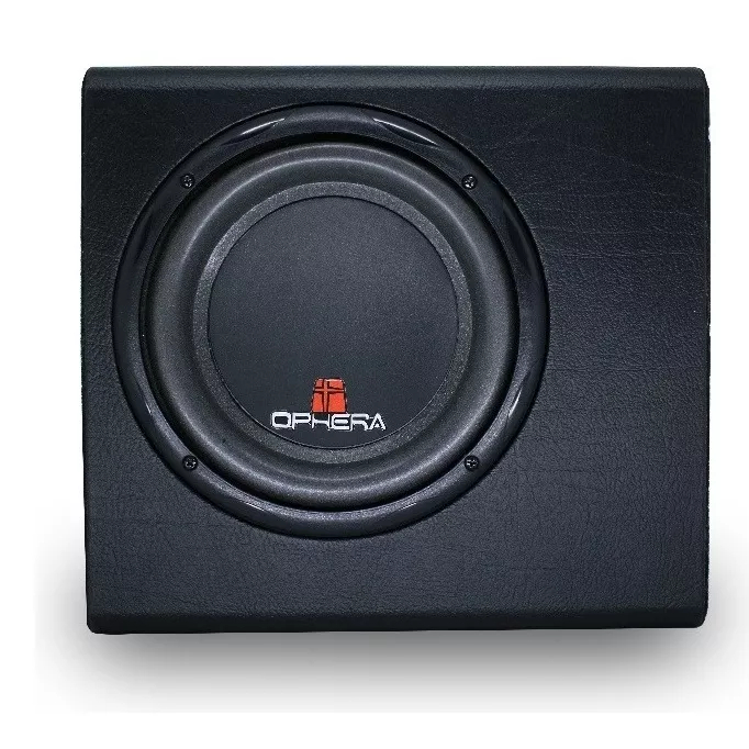 Caixa Mini Slim Amplificada Ophera com Subwoofer 8" 200W Rms