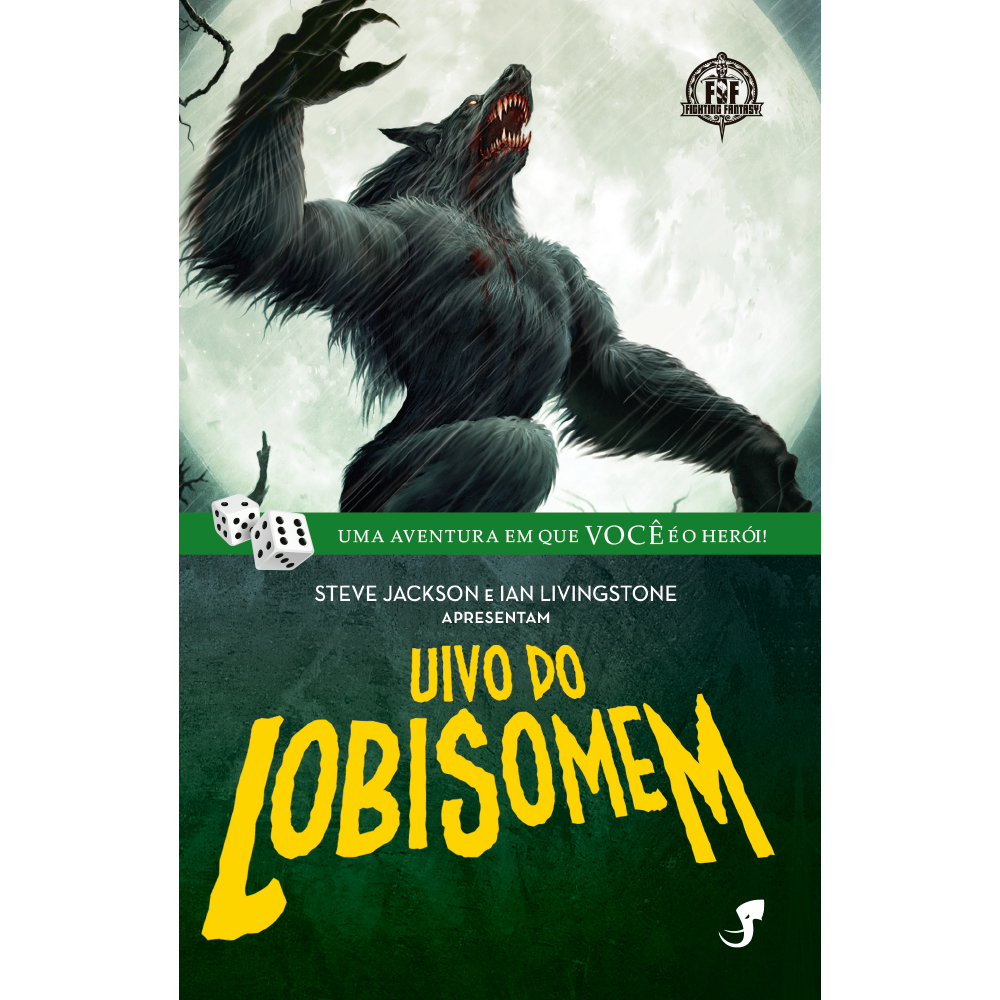 Livro Jogo RPG: Uivo do Lobisomem Fighting Fantasy - FF21