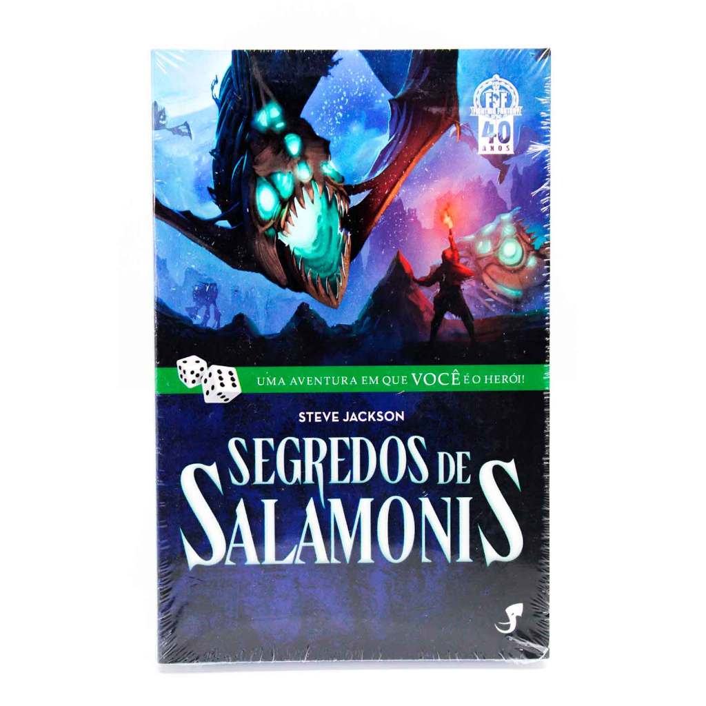 Livro Jogo RPG: Segredos de Salamonis Fighting Fantasy - FF29