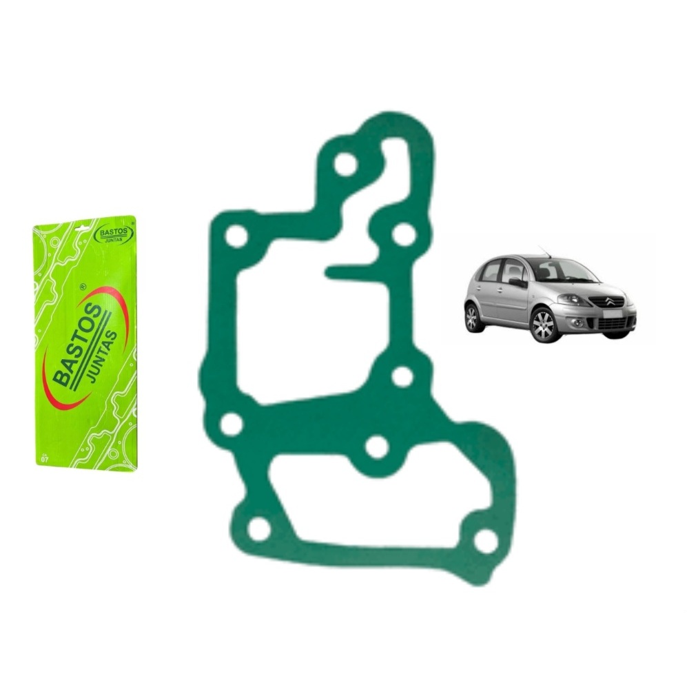 Junta Carcaça Válvula Termostática Citroen C3 Peugeot 1.4 1.5 8v bastos