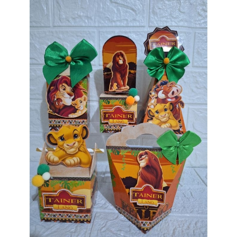 CAIXAS PERSONALIZADAS REI LEAO/ LEMBRANCINHAS REI LEAO/ DECORACAO REI LEAO