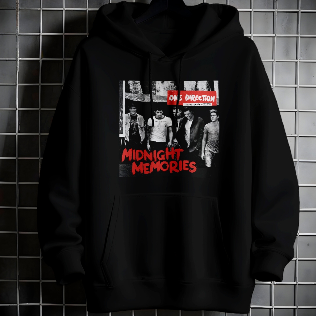 Moletom Canguru Unissex Grapich One Direction Blusa Frio Com bolso Capuz Casaco Algodão 252