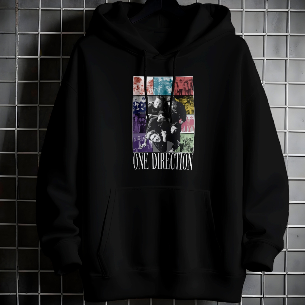Moletom Canguru Unissex Grapich One Direction Blusa Frio Com bolso Capuz Casaco Algodão 288