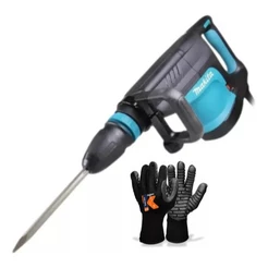 Martelete Makita HM1203C SDS Max 10Kg 220V com Luva Antivibração