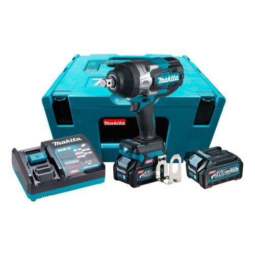 Chave de Impacto Makita TW001GD201 40V 3/4" 2 Baterias com Carregador Bivolt em Oferta na Shopee