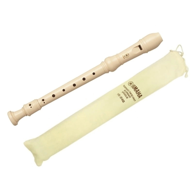 FLAUTA DOCE SOPRANO BARROCA YAMAHA YRS-24B