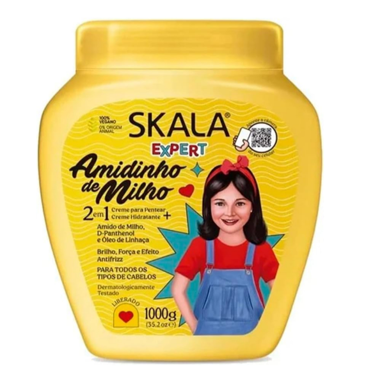 Creme de Tratamento Skala 1Kg Amidinho De Milho