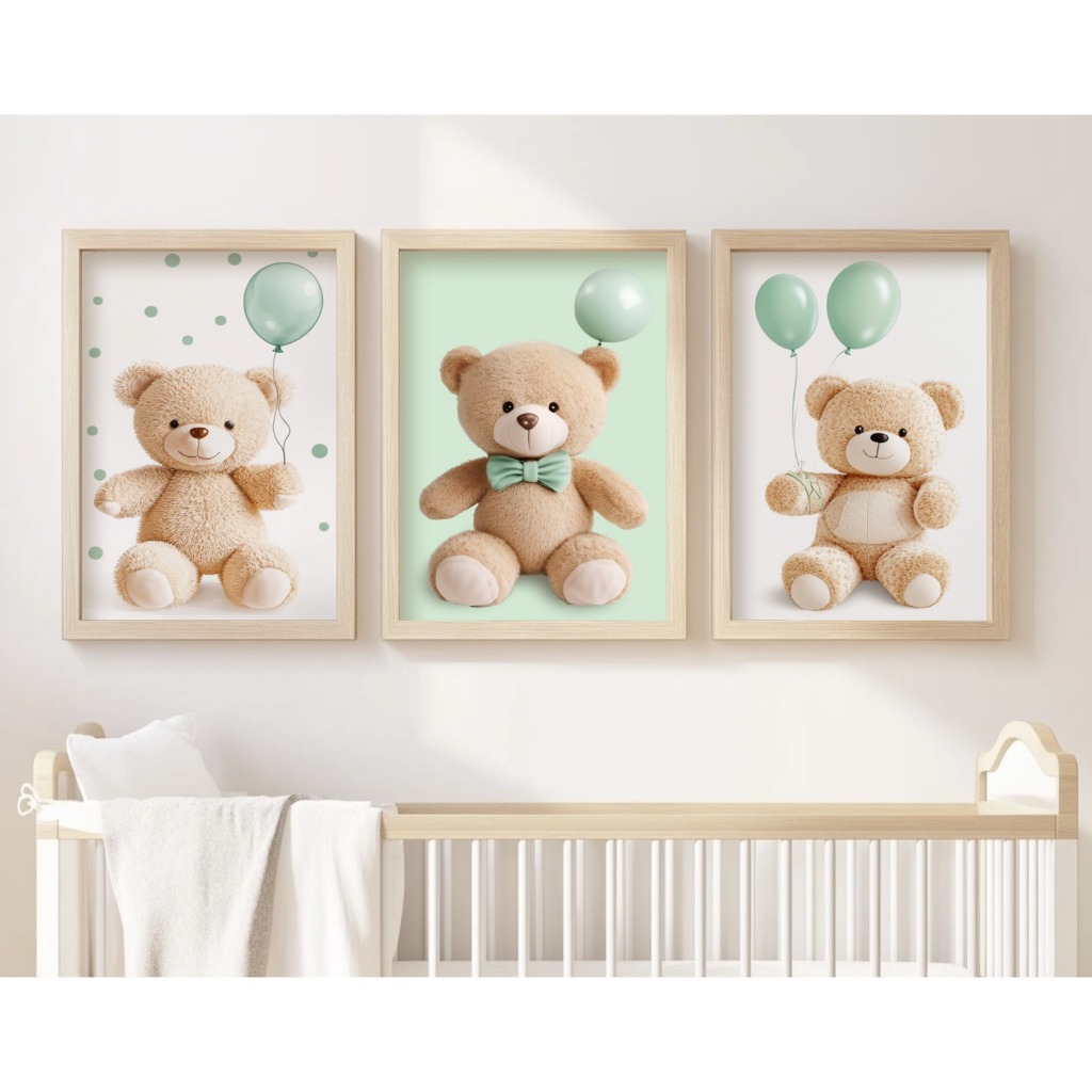 Ursinhos Safari para Quarto de Bebê: Onde Comprar | BuscaProdutos