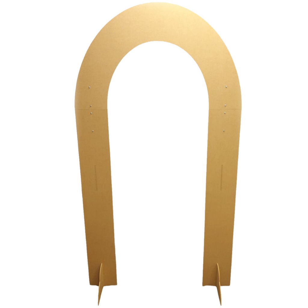 Painel Arco Romano Em Mdf Cru Desmontável em Oferta na Shopee