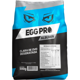 Albumina Egg Pro Albumin Proteína Pura 500g Clara De Ovo Desidratada em Oferta na Shopee