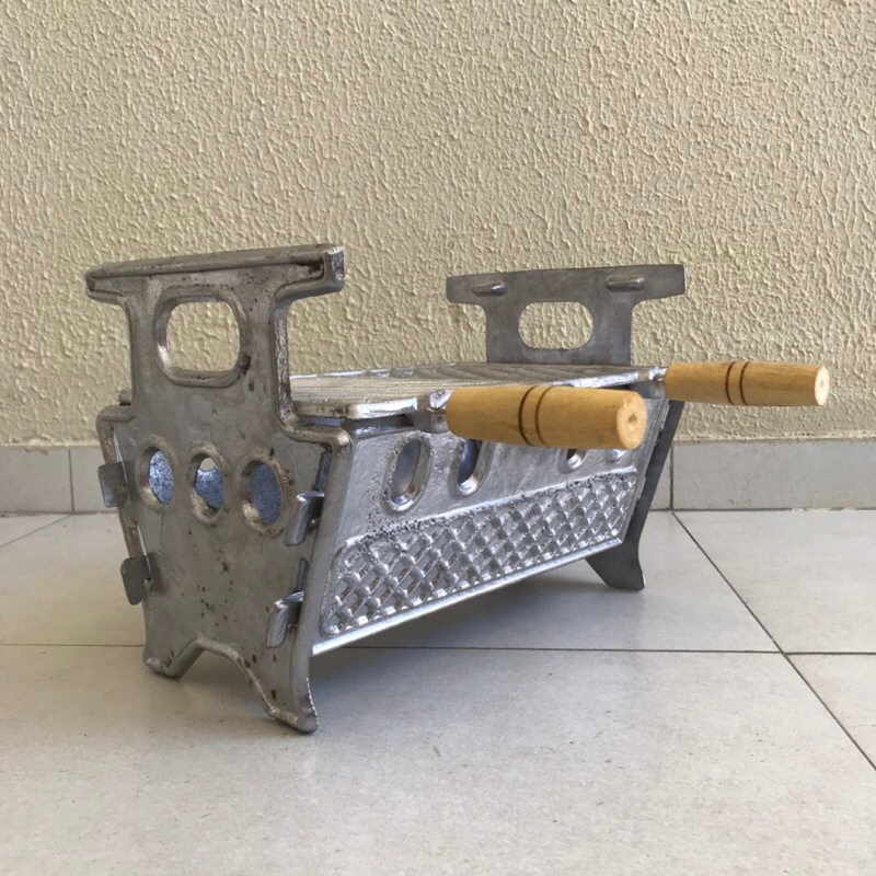 Churrasqueira de Alumínio fundido Desmontável Portátil para Apartamento em Oferta na Shopee