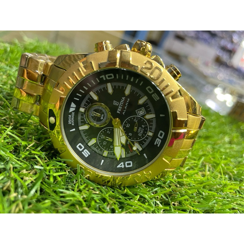 relógio festina com calendario