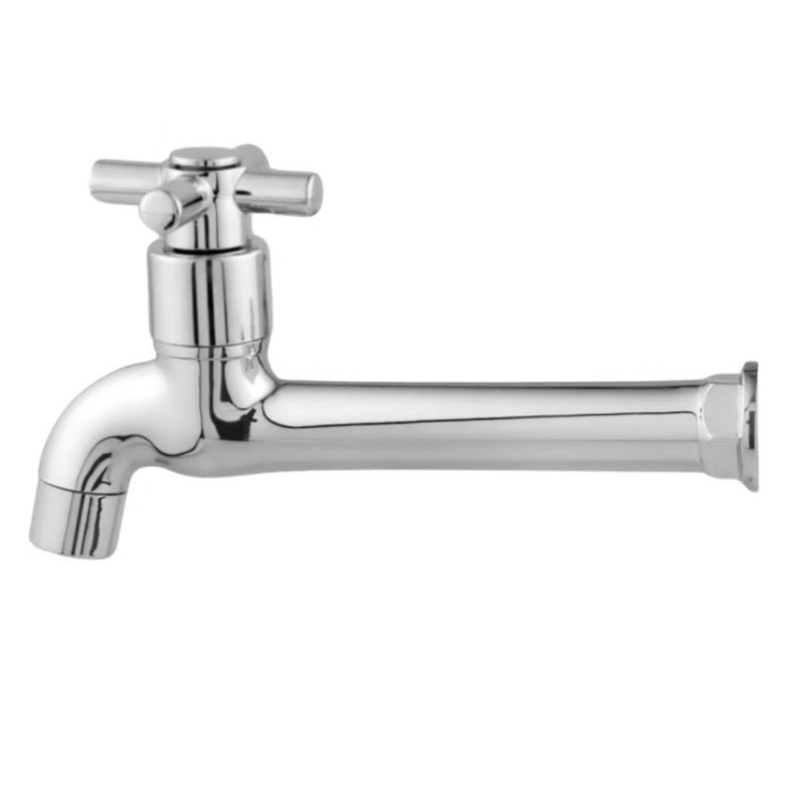 Torneira Tanque Jardim Cozinha Garagem Parede Abs 17cm 1/4v Cromada em Oferta na Shopee