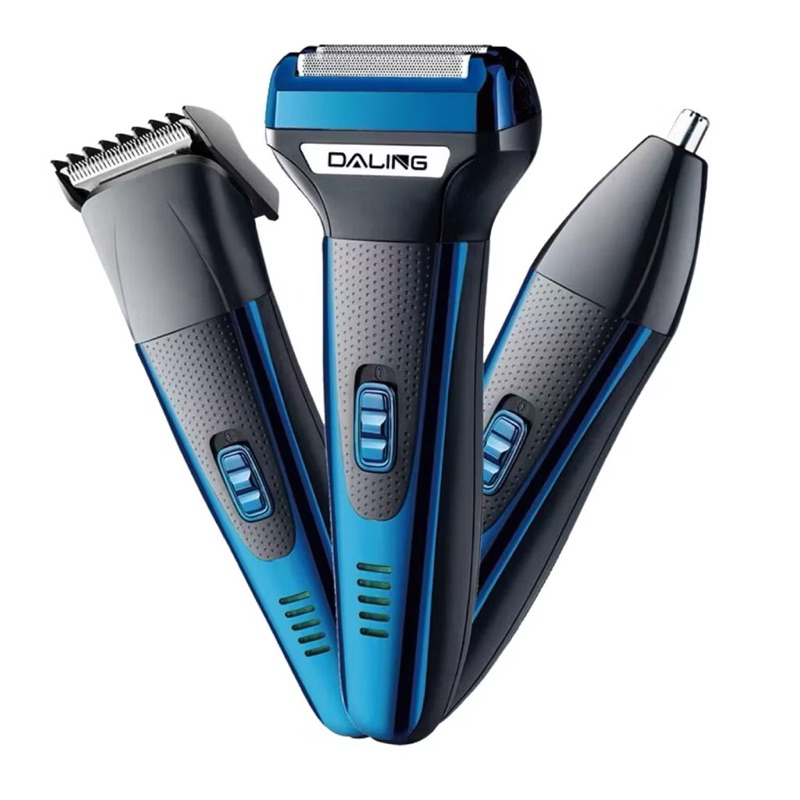 Maquina Cortar Cabelo 3 em 1 Barbeador Aparador De Pelo Daling - Maquina de Cortar Cabelo Barbeiro
