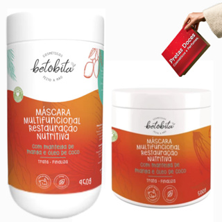 Creme de pentear e Máscara 2 em 1 - 950g BetoBita Multifuncional Restauração Nutritiva em Oferta na Shopee
