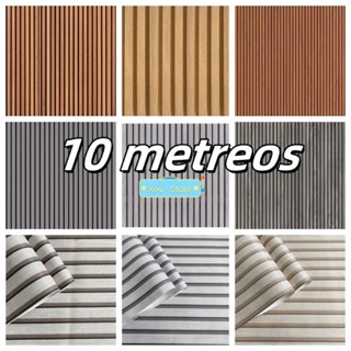 Papel de Parede 3D em Rolo 10 Metros Auto Adesivo Colante Decoração em Oferta na Shopee
