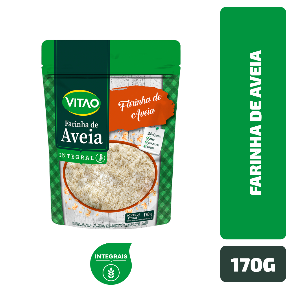 Farinha De Aveia Vitao 170G - Food & Beverages