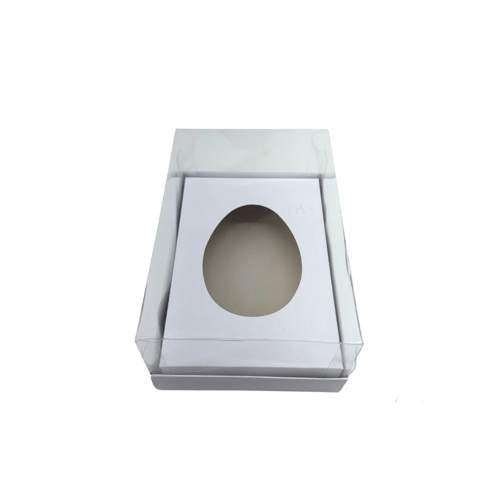 10 Caixas Com Tampa De Acetato Para Ovo De Colher - 500g em Oferta na Shopee