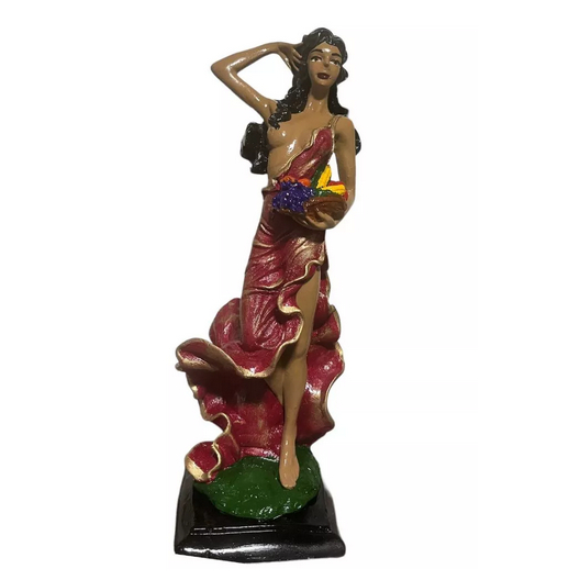estatua Imagem Cigana Sarita Escultura em Gesso cigana Linda c/ 30 cm  personalizada