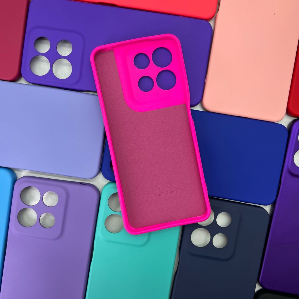 Capa Para Motorola Moto G15 / G17 Kit Capa + Pelicula 3D ou Só 1 Capinha Aveludada Case