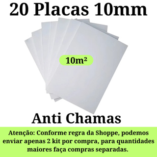 Kit 20 Placas de Isopor 1000x500x10mm 1cm  Antichamas Isolamento Termico Acustico T1 F1 em Oferta na Shopee