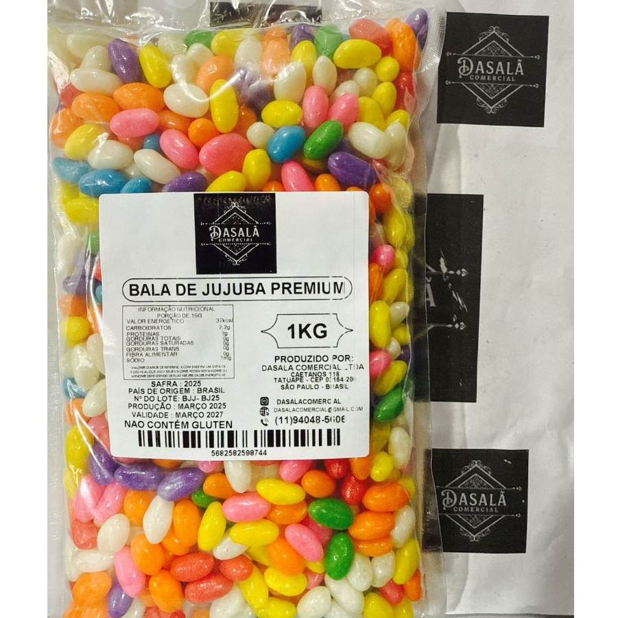 Bala De Jujuba Extra Premium
